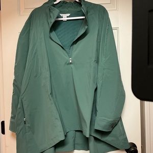 Athleta mint green jacket
